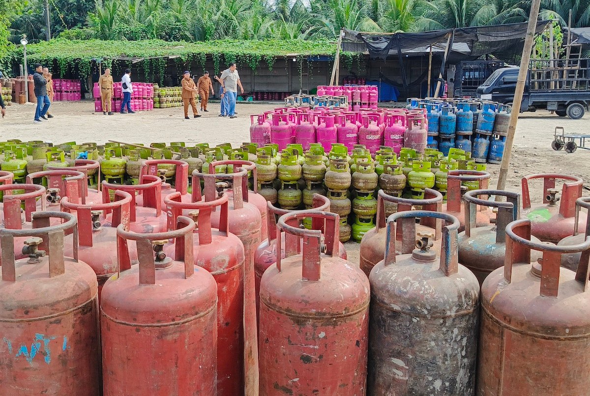 Barbuk Ribuan Tabung Gas dan 5 Mobil Pickup Raib, Kapolres Pelabuhan Belawan Bungkam