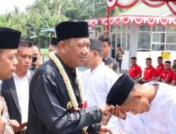 HUT RI ke-80, Bupati bersama Kepala UPT Pemasyarakatan se-Langkat Serahkan Remisi Warga Binaan